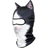 image:imageWTACTFUL 3D Animal Ears Balaclava Breathable Face Mask for Halloween British Bicolor Cat Meb18