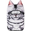 image:imageWTACTFUL 3D Animal Ears Balaclava Breathable Face Mask for HalloweenAmerican Shorthair Meb05