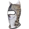 image:imageWTACTFUL 3D Animal Ears Balaclava Breathable Face Mask for HalloweenCat Meb20