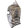 image:imageWTACTFUL 3D Animal Ears Balaclava Breathable Face Mask for HalloweenCat Meb20