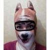 image:imageWTACTFUL 3D Animal Ears Balaclava Breathable Face Mask for HalloweenCorgi Meb13
