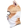image:imageWTACTFUL 3D Animal Ears Balaclava Breathable Face Mask for HalloweenCorgi Meb13
