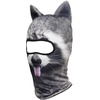 image:imageWTACTFUL 3D Animal Ears Balaclava Breathable Face Mask for HalloweenRacoon Meb17