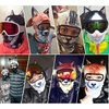 image:imageWTACTFUL 3D Animal Ears Balaclava Breathable Face Mask for HalloweenShiba Inu Meb03