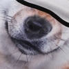 image:imageWTACTFUL 3D Animal Ears Balaclava Breathable Face Mask for HalloweenShiba Inu Meb03