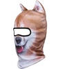 image:imageWTACTFUL 3D Animal Ears Balaclava Breathable Face Mask for HalloweenShiba Inu Meb04