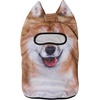 image:imageWTACTFUL 3D Animal Ears Balaclava Breathable Face Mask for HalloweenShiba Inu Meb04