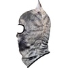 image:imageWTACTFUL 3D Animal Ears Balaclava Breathable Face Mask for HalloweenSilver Tabby American Shorthair Meb21