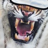 image:imageWTACTFUL 3D Animal Ears Balaclava Breathable Face Mask for HalloweenTiger Meb15