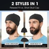 image:imageWTACTFUL 3Pack Breathable Cooling Skull Cap for Men Women Thin BeanieBlackblackblack