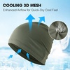 image:imageWTACTFUL 3Pack Breathable Cooling Skull Cap for Men Women Thin BeanieBlackblackdeep Green