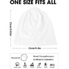image:imageWTACTFUL 3Pack Breathable Cooling Skull Cap for Men Women Thin BeanieBlackblackwhite