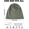 image:imageWTACTFUL 3Pack Breathable Cooling Skull Cap for Men Women Thin BeanieBlackbluedeep Green
