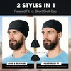 image:imageWTACTFUL 3Pack Breathable Cooling Skull Cap for Men Women Thin BeanieBlackcamoblackcamogray