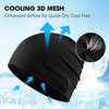 image:imageWTACTFUL 3Pack Breathable Cooling Skull Cap for Men Women Thin BeanieBlackgrayblue
