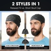 image:imageWTACTFUL 3Pack Breathable Cooling Skull Cap for Men Women Thin BeanieBlackgraycamogray