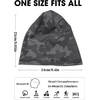 image:imageWTACTFUL 3Pack Breathable Cooling Skull Cap for Men Women Thin BeanieBlackgraycamogray