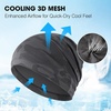 image:imageWTACTFUL 3Pack Breathable Cooling Skull Cap for Men Women Thin BeanieBlackgraycamogray