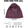 image:imageWTACTFUL 3Pack Breathable Cooling Skull Cap for Men Women Thin BeanieBlackpurplewhite