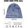 image:imageWTACTFUL 3Pack Breathable Cooling Skull Cap for Men Women Thin BeanieCamoblackcamograycamoblue
