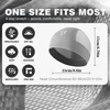 image:imageWTACTFUL 3Pack Breathable Mesh Skull Cap Helmet Liner for Men Women SummerBlackblackgray