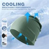 image:imageWTACTFUL 3Pack Lightweight Cooling Skull Cap for Men amp Women SummerBlackgraygreen