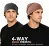 image:imageWTACTFUL 3Pack Lightweight Cooling Skull Cap for Men amp Women SummerBlackgrayred