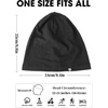 image:imageWTACTFUL 3Pack Soft Viscose Slouchy Beanie Skull Caps for Men and Women Blackgraywhite