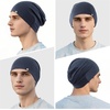 image:imageWTACTFUL 3Pack Soft Viscose Slouchy Beanie Skull Caps for Men and WomenBlackgreenblue