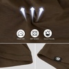 image:imageWTACTFUL 3Pack Soft Viscose Slouchy Beanie Skull Caps for Men and WomenBlackwhitebrown