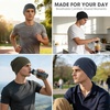 image:imageWTACTFUL 3Pack Soft Viscose Slouchy Beanie Skull Caps for Men and WomenBlackwhitebrown