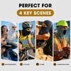 image:imageWTACTFUL Breathable Balaclava Face Mask Men Summer UPF 50 Sun ProtectionBlackblack