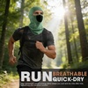 image:imageWTACTFUL Breathable Balaclava Face Mask Men Summer UPF 50 Sun ProtectionGreen