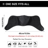 image:imageWTACTFUL Breathable Half Face Mask for Men Women Warm Thermal Balaclava Black