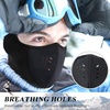 image:imageWTACTFUL Breathable Half Face Mask for Men Women Warm Thermal Balaclava2Pack Black