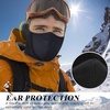 image:imageWTACTFUL Breathable Half Face Mask for Men Women Warm Thermal Balaclava2Pack Black