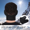 image:imageWTACTFUL Breathable Half Face Mask for Men Women Warm Thermal Balaclava2Pack Black