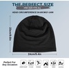 image:imageWTACTFUL Cooling Breathable Skull Cap Men Women Sweat Wicking 124 Pack1 Piece  Black