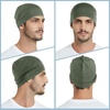 image:imageWTACTFUL Cooling Breathable Skull Cap Men Women Sweat Wicking 124 Pack1 Piece  Deep Green