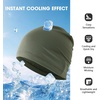 image:imageWTACTFUL Cooling Breathable Skull Cap Men Women Sweat Wicking 124 Pack1 Piece  Deep Green