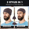image:imageWTACTFUL Cooling Breathable Skull Cap Men Women Sweat Wicking 124 Pack1 Piece  Deep Purple