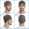 image:imageWTACTFUL Cooling Breathable Skull Cap Men Women Sweat Wicking 124 Pack1 Piece  Gray
