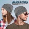 image:imageWTACTFUL Cooling Breathable Skull Cap Men Women Sweat Wicking 124 Pack1 Piece  Gray
