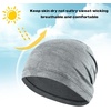 image:imageWTACTFUL Cooling Breathable Skull Cap Men Women Sweat Wicking 124 Pack1 Piece  Linen Gray