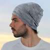 image:imageWTACTFUL Cooling Breathable Skull Cap Men Women Sweat Wicking 124 Pack1 Piece  Linen Gray