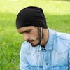 image:imageWTACTFUL Cooling Breathable Skull Cap Men Women Sweat Wicking 124 PackBlack  Black