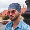 image:imageWTACTFUL Cooling Breathable Skull Cap Men Women Sweat Wicking 124 PackBlack  Camo Blue