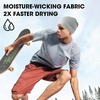 image:imageWTACTFUL Cooling Breathable Skull Cap Men Women Sweat Wicking 124 PackBlack  Light Gray
