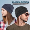image:imageWTACTFUL Cooling Breathable Skull Cap Men Women Sweat Wicking 124 PackBlack  Navy Blue