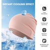 image:imageWTACTFUL Cooling Breathable Skull Cap Men Women Sweat Wicking 124 PackBlack  Pink